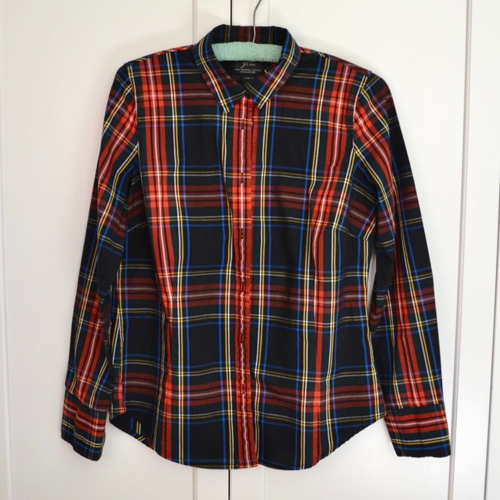 J.Crew Womens Collared Button Down Shirt